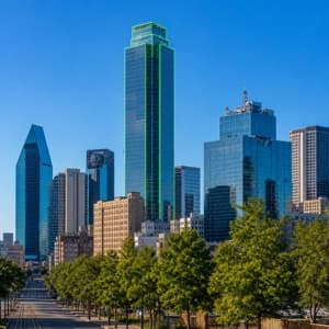 Downtown Dallas skyline